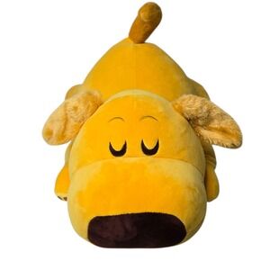 Disney Store Dug Up Movie Cuddleez Plush 21" Golden Retriever Dog Pillow Pixar